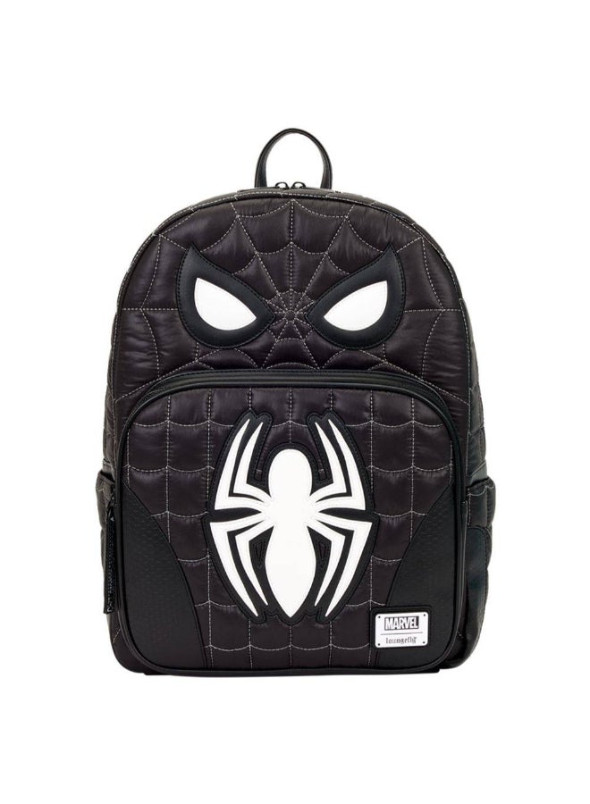 Loungefly x Funko POP! Marvel Spider-Man Spider-Man Suit Cosplay Quilted Full-Size Backpack (30.4 x 12.7 x 40.6 cm) - Image 1